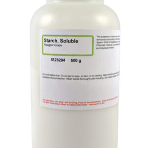 Soluble Starch  ( C6H10O5)n 500g AR