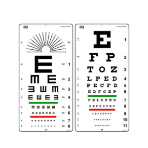 Snellen Chart – literate | illiterate