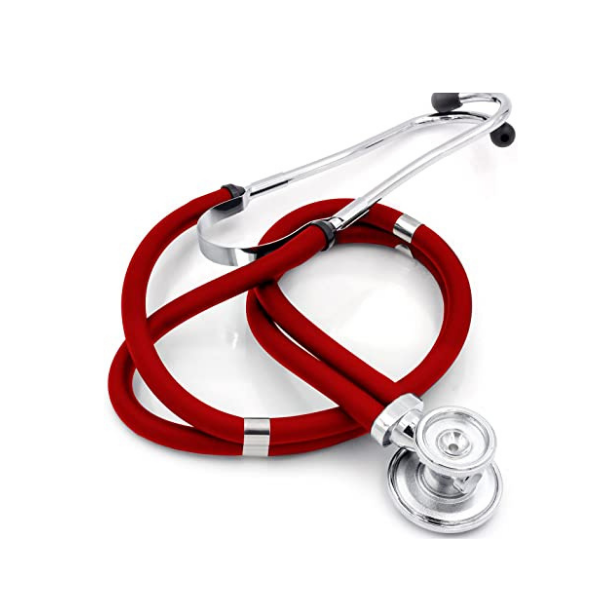 Stethoscope De luxe Rappaport Dual Head & Dual Tube - Image 4