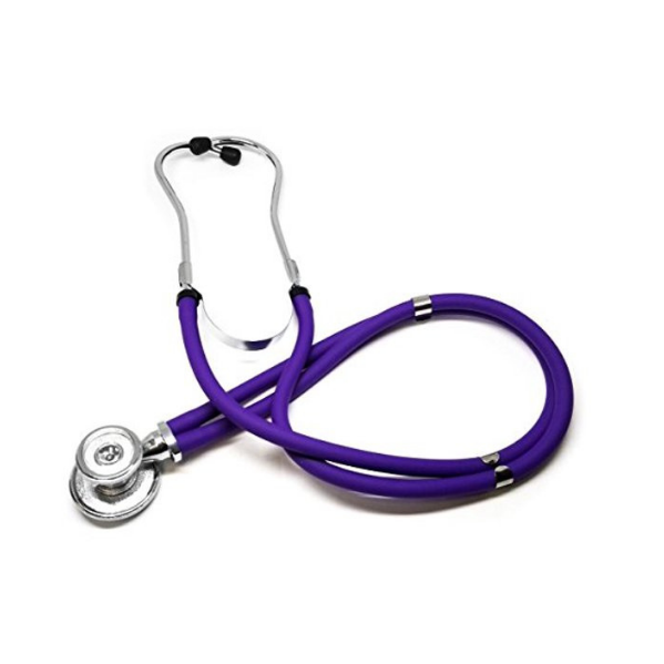 Stethoscope De luxe Rappaport Dual Head & Dual Tube - Image 5