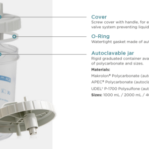 Alternative view of Cami Askir Suction Bottle - No Lid