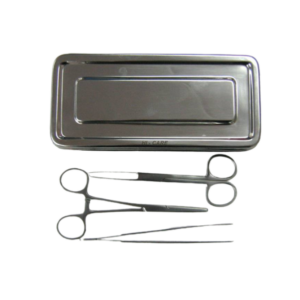 Surgical Set | Dressing (3pc) With Tray
