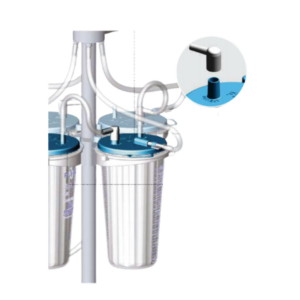 Surgical Suction Flovac Lid Connector 5’s