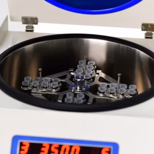 Alternative view of TDZ5-WS Low-Speed Laboratory Centrifuge 4*50ml Swing out Rotor – 4*15ml adapter