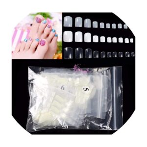 Tips | Natural Toe Nails | 100pc