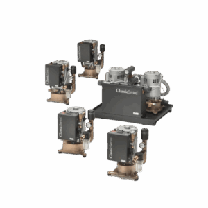 Alternative view of TPC Wet Dental Suction Motor supply 5 Dental Units