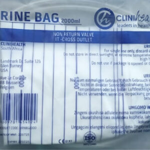 Urine Bag Non-Return Valve 2000ml