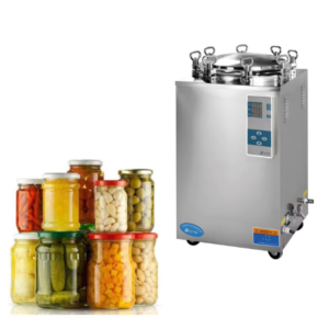 Vertical Autoclave Sterilization Machine for canned food glass bottle