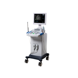 WED 660 Ultrasound Black/White trolley + 2 Probes | 15″