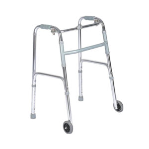 Walking Frame - Rollator Front Wheels Foldable