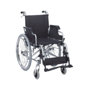 Wheelchair Allum/Nylon Lightweight Detachable Arm & Foot Rest