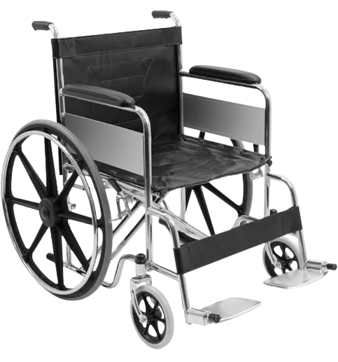 Standard Wheelchair with two brakes MS9001