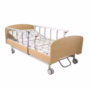 Wooden Electric Medical Elderly Patient Nursing Room Hospital Furniture Clinic Automatic Rotating Home Care Bed