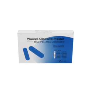 Wound Adhesive Plaster | Blue PE, X-ray Detectable 100’s