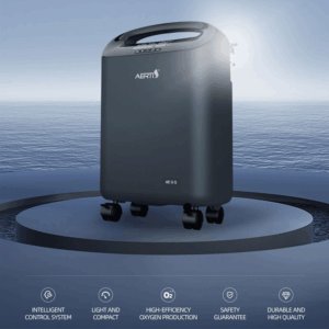Alternative view of Aerti 5 Litre Medical-Grade Oxygen Concentrator (Built-In Nebuliser)
