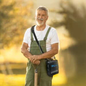 Alternative view of Airlux 5L Portable Oxygen Concentrator (16 Cell - Up to 10 Hours Battery)