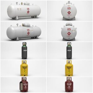 Nitrogen Gas Cylinder 20L (High-Volume Industrial Purging)