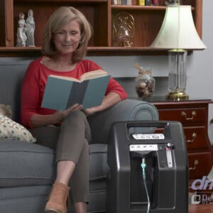 Alternative view of DeVilbiss Compact 10 Litre Home Oxygen Concentrator (USA)
