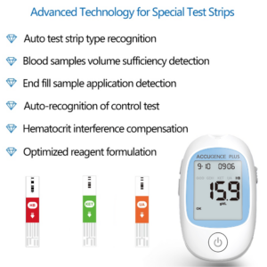 Alternative view of Accugence Multi-Function Blood Meter | 3-in-1 Starter Kit