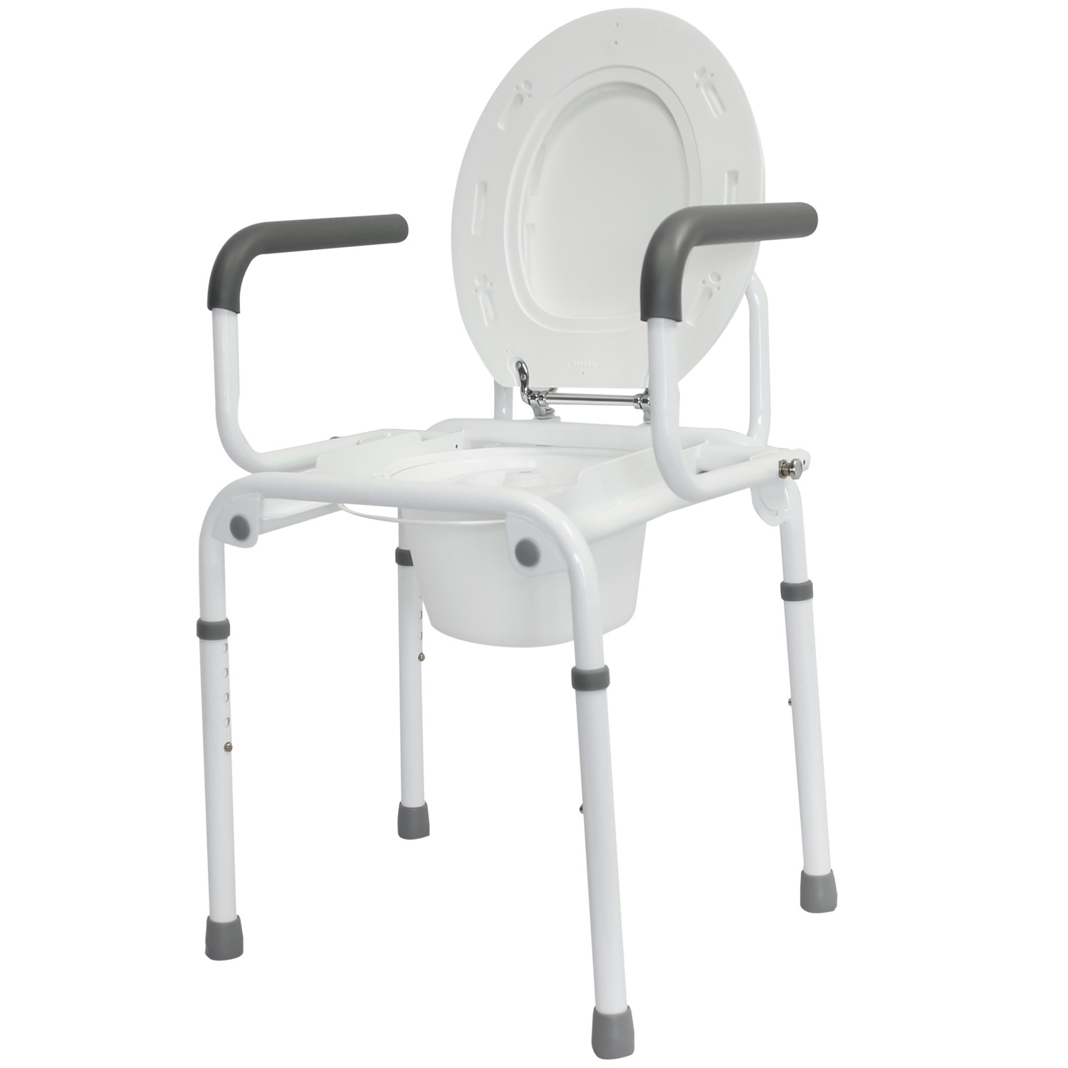 Drop Arm Commode