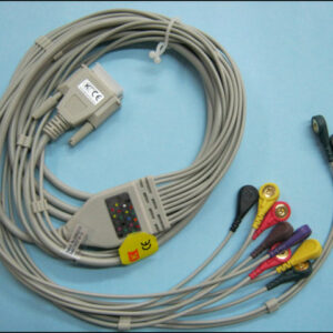 Ecg Cable – 10 Lead + Button