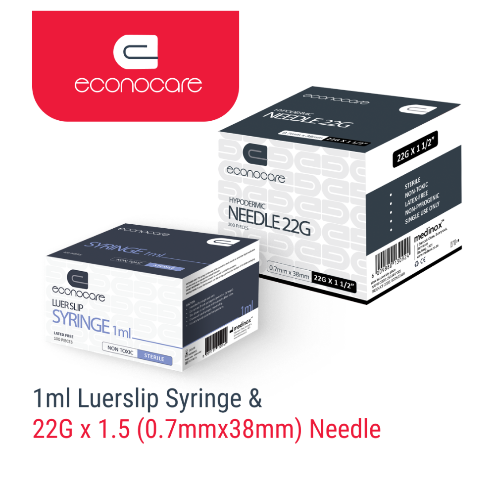 Econocare Needle22G X 1.5 (0.7Mmx38Mm) - Image 2