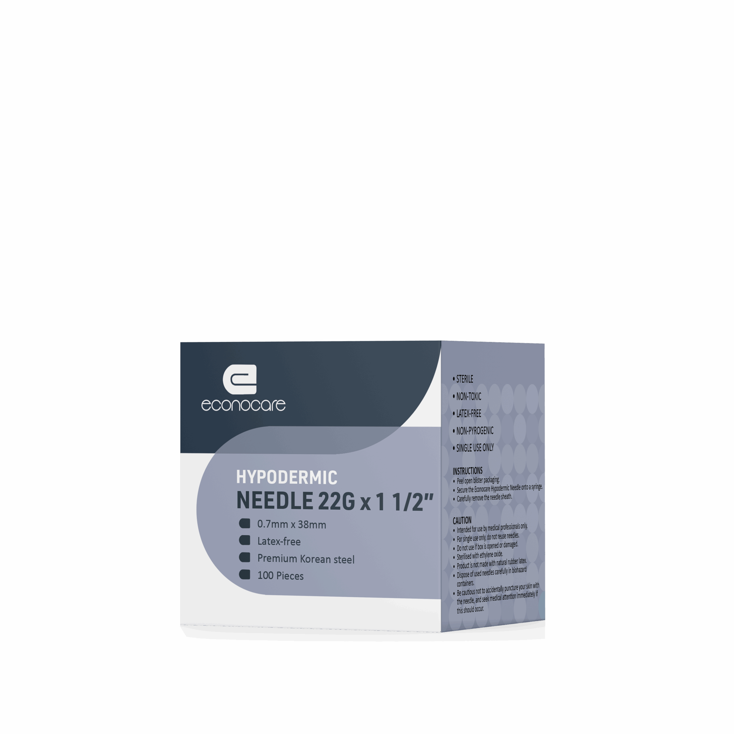 Econocare Needle22G X 1.5 (0.7Mmx38Mm)