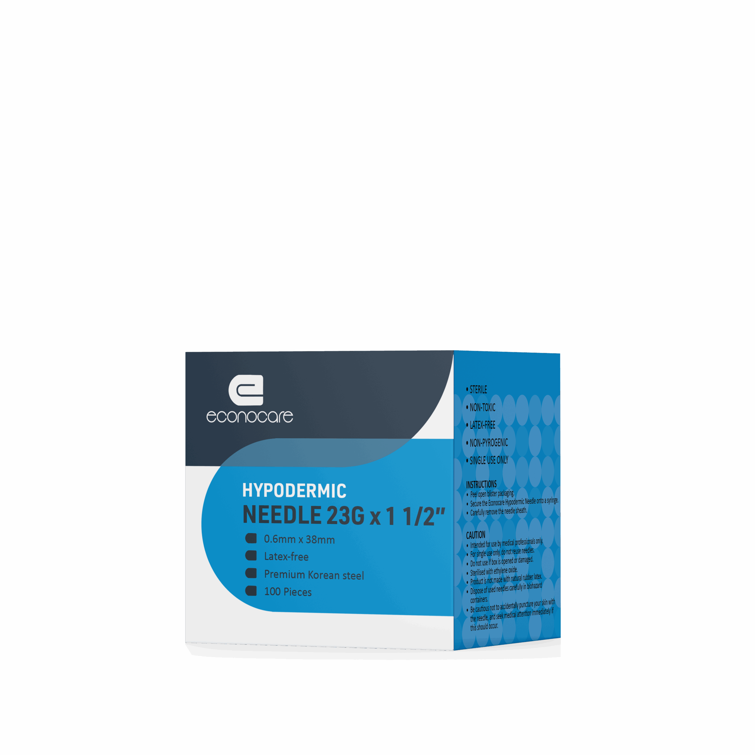 Econocare Needle23G X 1.5 (0.6Mmx38Mm)