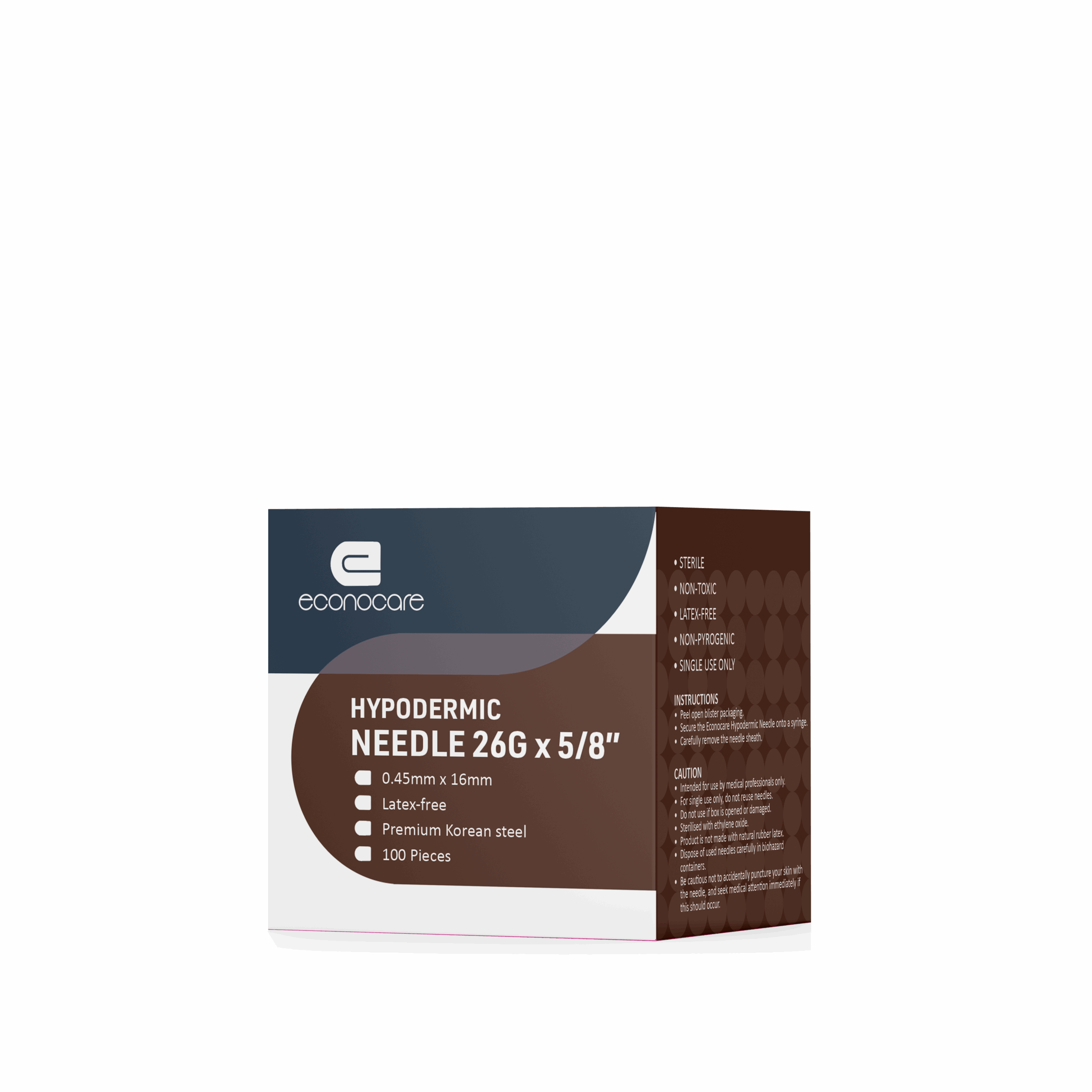 Econocare Needle26G X 5/8 (0.45Mmx16Mm)