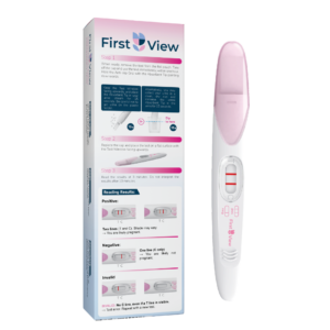 Alternative view of FirstView Early Pregnancy Test | Midstream Detection