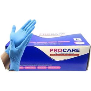 Gloves Procare Nitrile Exam P/Free S 100’S