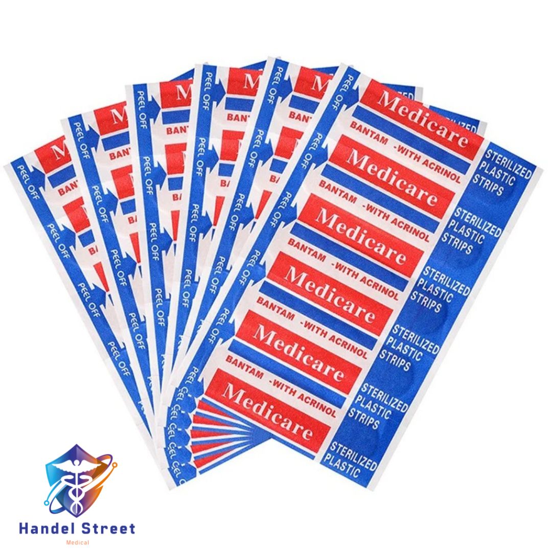 Handel Street Medical Antiseptic Plaster (Pack Of 100) - Image 2