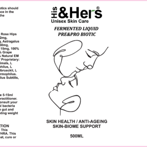 Alternative view of His&Amp;Hers Fermented Probiotic Liquid 500Ml