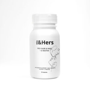 His&Amp;Hers Pro Hair&Amp;Nail Capsules 60’S