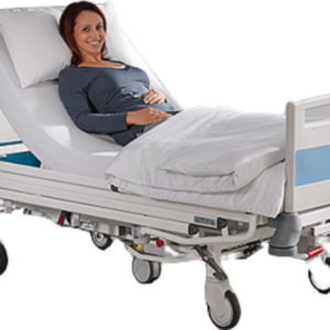 Hospital Bed – Deka 4S Chrystal White Framework (Excl. Mattress)