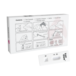 Alternative view of IronView Iron Test | Rapid Ferritin Check