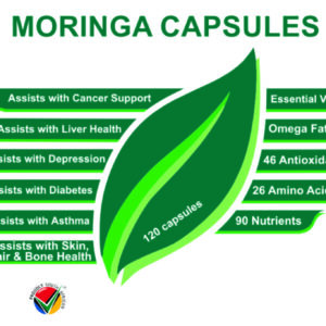 Alternative view of Moringa Capsules 120’S