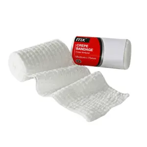 Mx Crepe Bandage 150Mm X 4.5M – Clips (12’S)