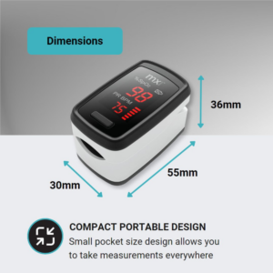 Alternative view of Mx Pulse Oximeter