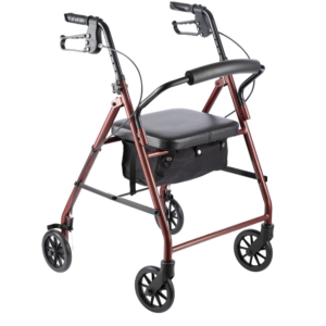 Alternative view of Mx Rollator With Foam Seat And Bag