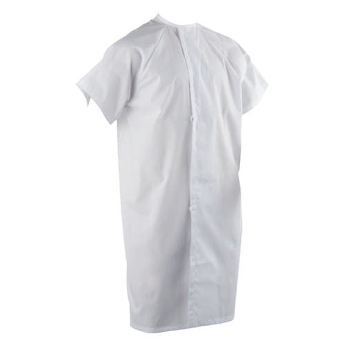 Poly-Cotton Patient Gown