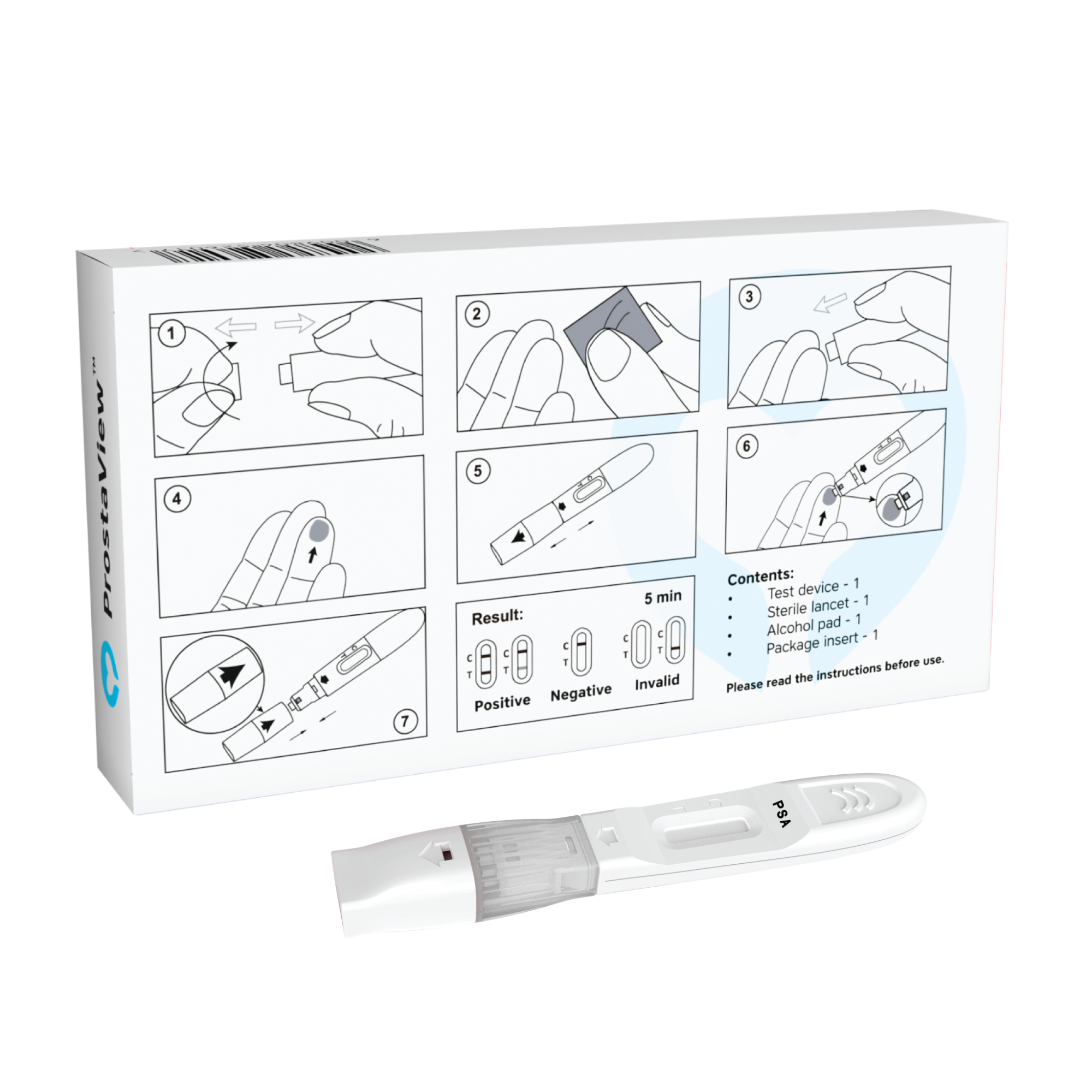 ProstaView PSA Test | Rapid Home Screening - Image 2