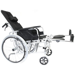 Reclining Wheel Chair Aluminium 18″