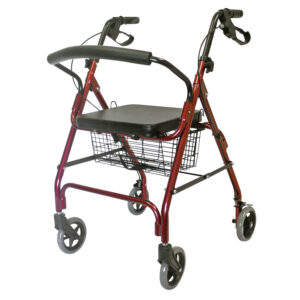 Rollator Loop Brakes 6″ Wheel S- Alum