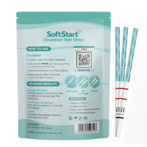 Alternative view of SoftStart – 30 Ovulation Test Strips
