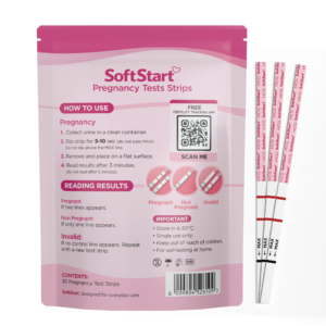 Alternative view of SoftStart – 30 Pregnancy Test Strips