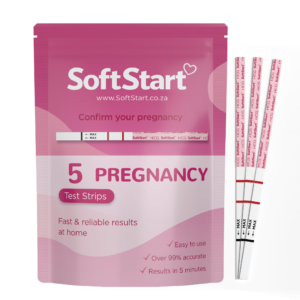 SoftStart – 5 Pregnancy Test Strip