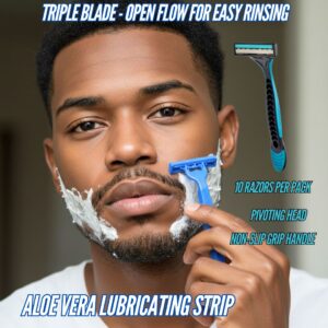 Triple Blade Disposable Razor