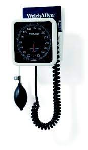 Welch Allyn 7670-01 Wall Aneroid Bp Meter With Adult Cuff