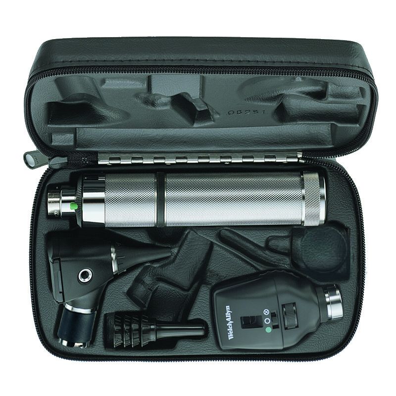 Welch Allyn 97202-Vc 3.5V Coaxial Ophthalmoscope/Otoscope Set-Iec With Nicad Handle